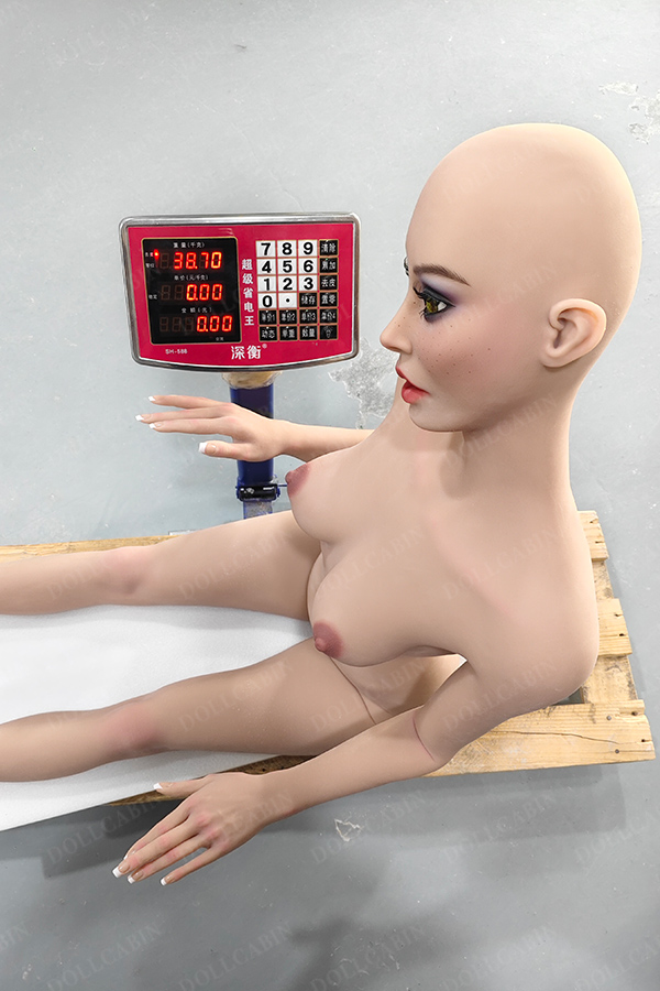seamless neck sex doll factory photos4